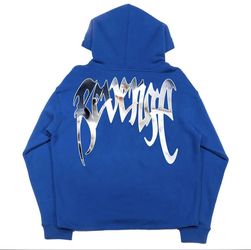 REVENGE HEAVEN HOODIE Size XL (Blue)
