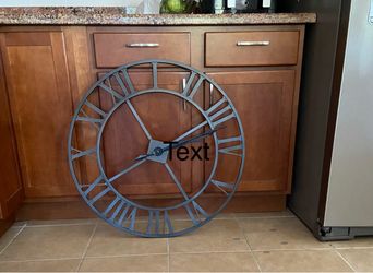 Oversized Wall Clock