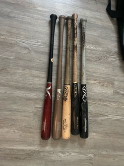 32” Wood Bat Lot (Victus, Axe, Rawlings)