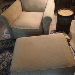 Comfy Chair & Ottoman