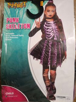 SPIRIT PUNK SKELETON COSTUME