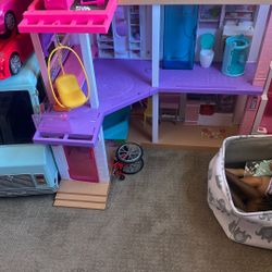 Barbie House And Cars 