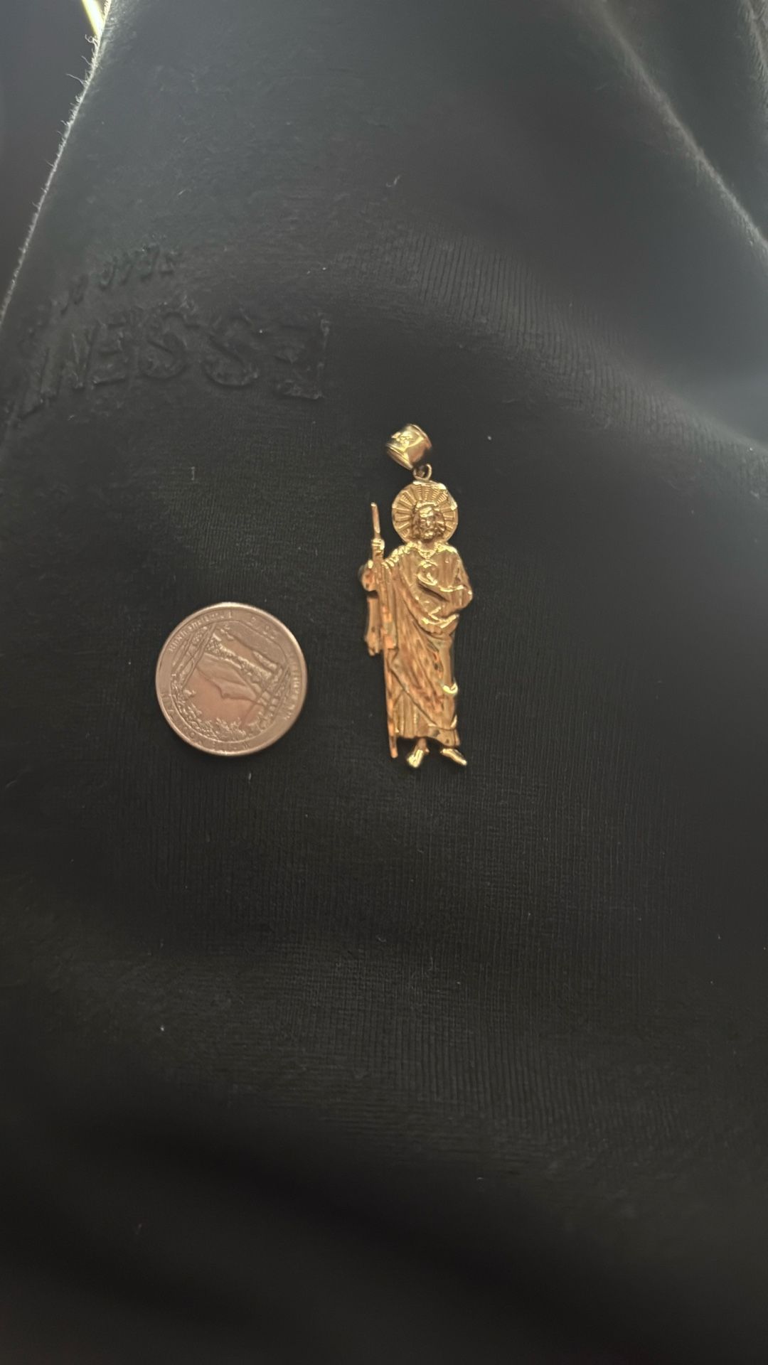 14 Karat San Judas Pendant