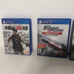 4 Games ps4
