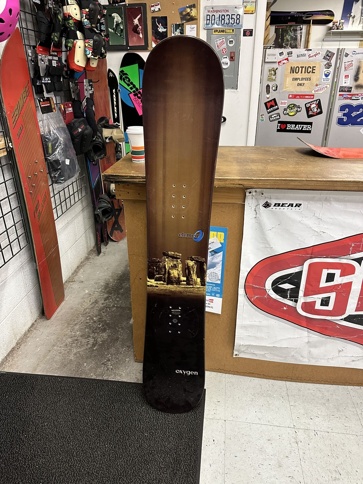 155 Mens Snowboard Certified With Warranty