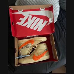 LOW PRICE MOVING- NEW IN BOX NIKE X OFF WHITE BLAZERS 