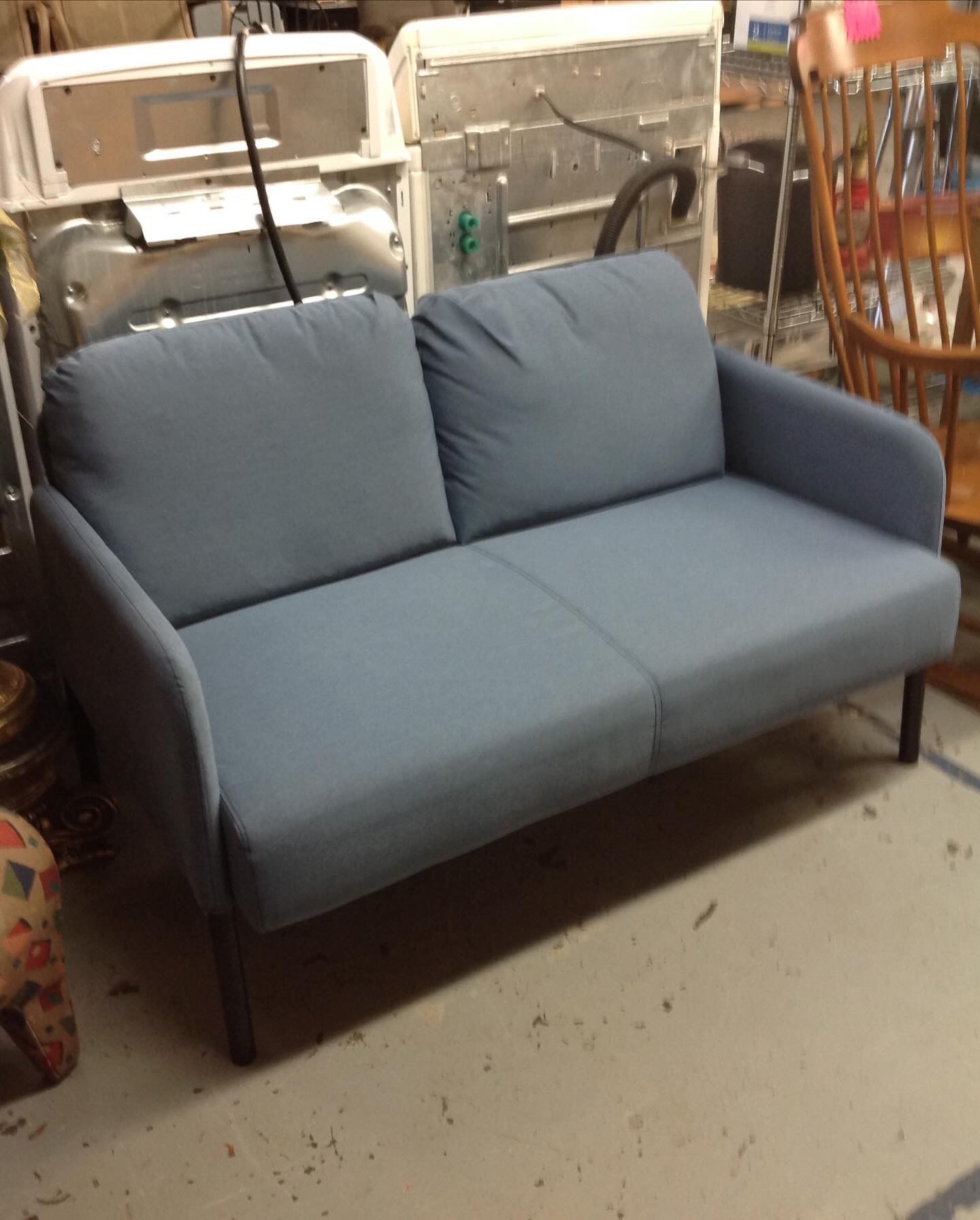 Small Blue Couch For Sale