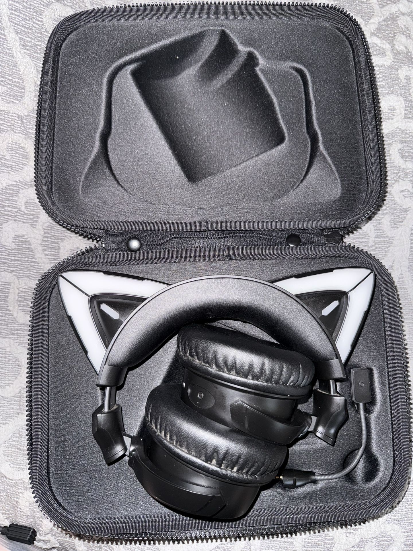 YOWU RGB Cat Ear Headphones 4