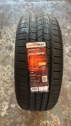 Supermax Touring TR-1 205/55R16 Tire with free Installation