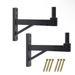 Heavy duty wall speaker mount pair