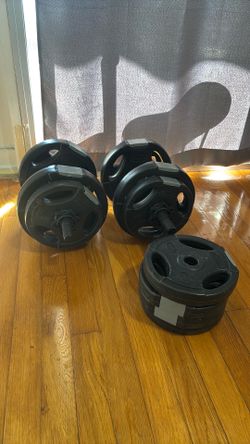 Dumbbells with Weight Attachments - $25 OBO