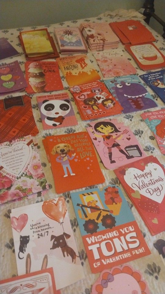 Assorted Valentine Day Cards