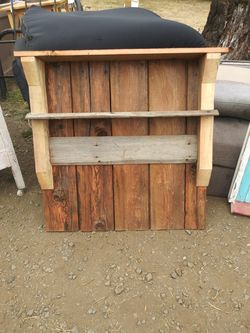 Vintage cabin style shelf
