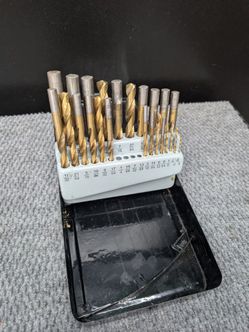 Titanium-Coated HSS Drill Bit Set
