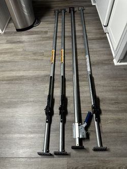 Four Locking Cargo Bars, 98 Inches – 104 Inches