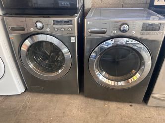LG washer and electric dryer