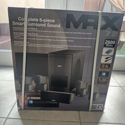 MRX 7.62 ( Complete 6 Piece Smart Surround Sound  $750 