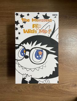 Labubu Flip With Me Vinyl Plush Doll Pop Mart The Monsters
