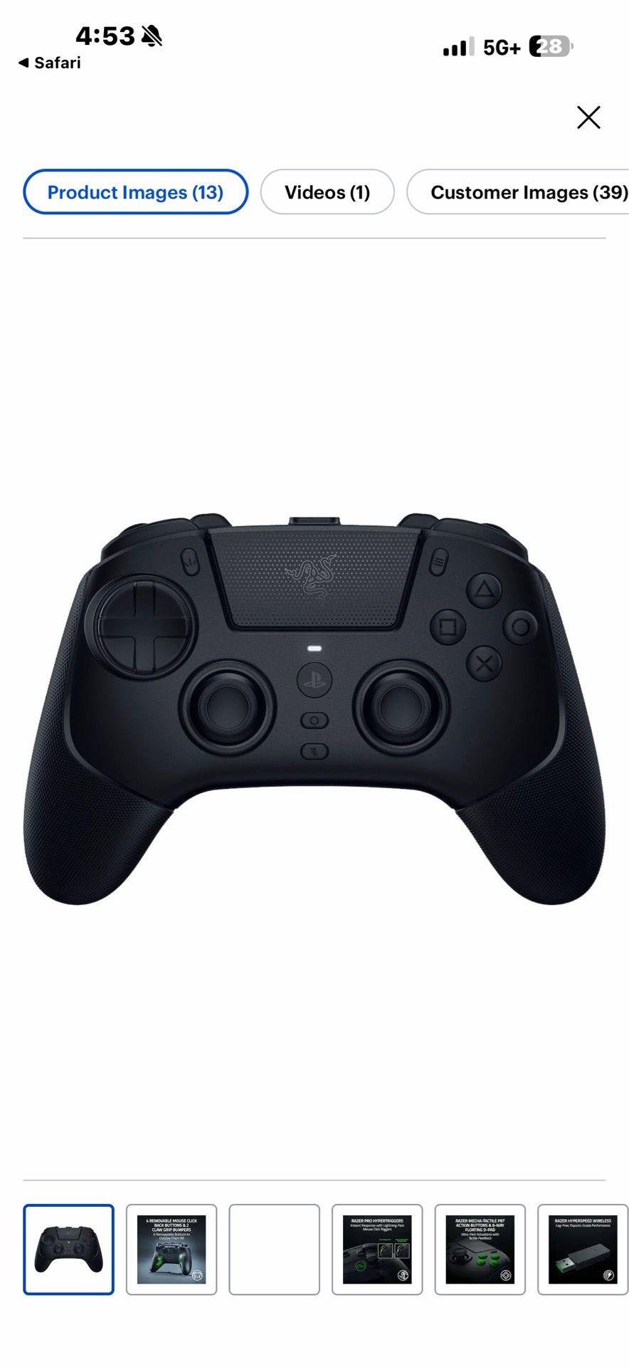 Raiju pro 3 ps5 controller