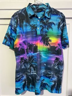 Sunday Swagger Golf Polo Shirt Size M