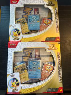 Pokémon 30th Celebration Poster Collection Box
