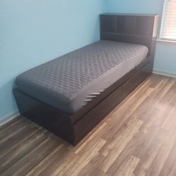 Twin Bed And Frame