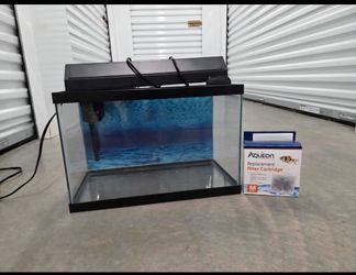 5 gallon tank used for 1 year.