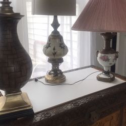 Vintage Lamps /each $35