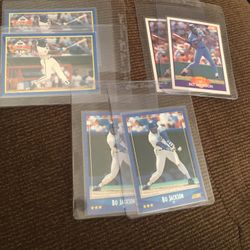 Baseball Cards ‘88, ‘89 & ‘90 Score Bo Jackson 