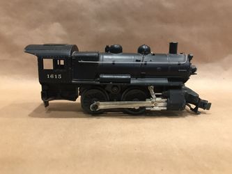 Vintage Lionel Trains #1615 Switcher 0-4-0 Steam Locomotive and Sloped Tender