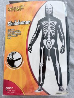 Spirit Skeleboner Adult Skeleton Halloween Costume