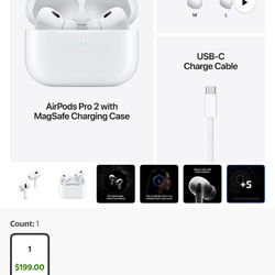 Brand new AirPod Pro 2nd Gen
