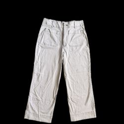 Bagatelle Women's Cream Boyfriend Jeans