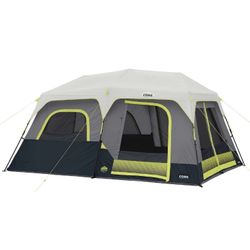 CORE 10-Person Lighted Instant Cabin Tent