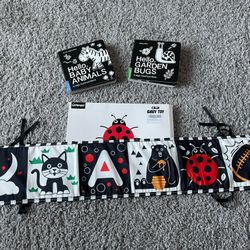 Baby High Contrast Books And Toy