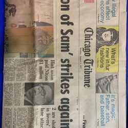 Chicago Tribune Monday August 1st 1977