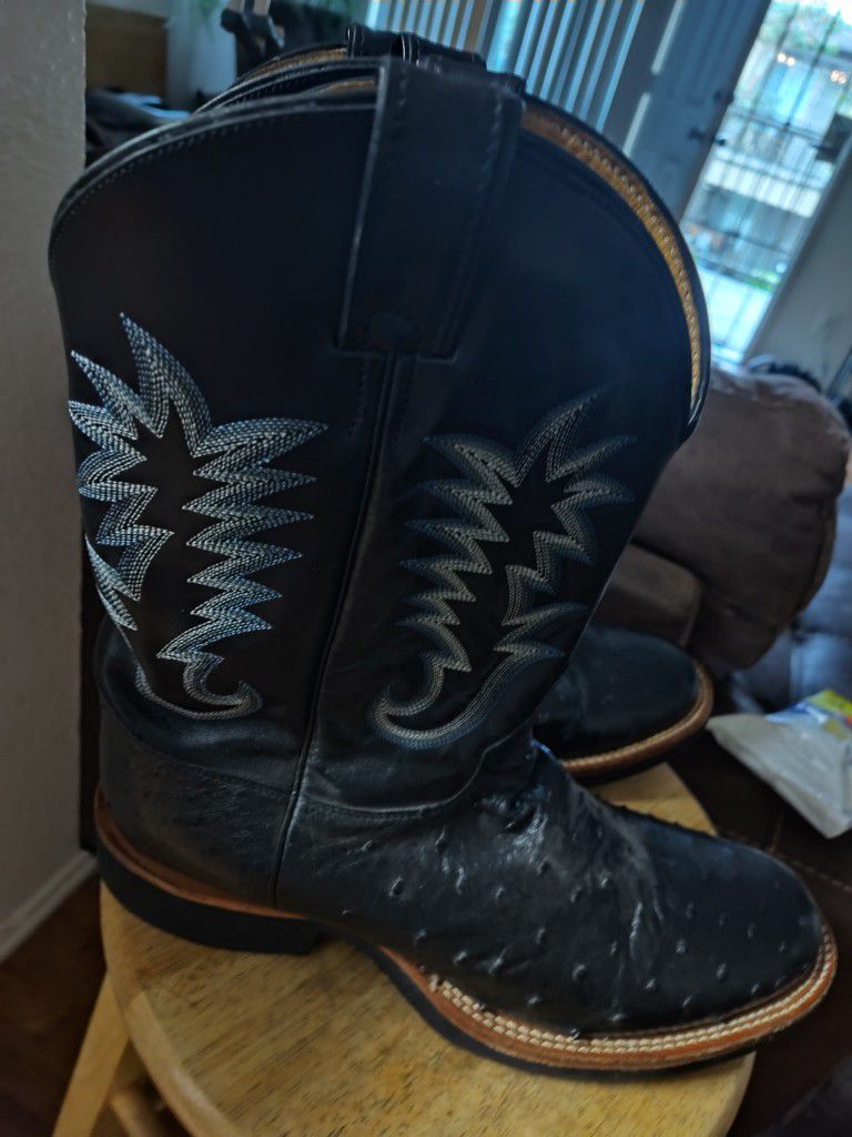Men's Justin Cowboy Boots Size 12