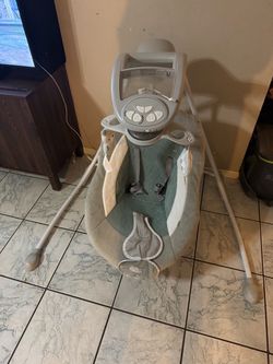 Ingenuity InLighten 2-in-1 Baby Swing And Rocker