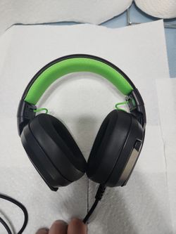 Vakedy Wired Gaming Headset Black Green
