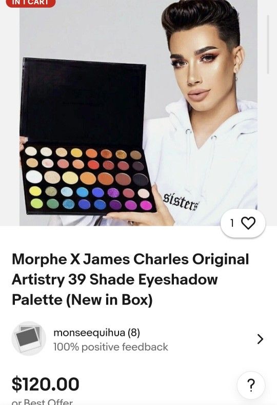 James Charles Maquillaje