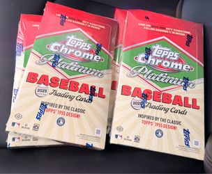 2026 Topps Chrome Platinum ‘55 Baseball Hobby Box