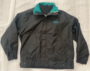 Men’s Size M Reversible Cotton/ Nylon Windbreaker Black (Looks More Like L Size)