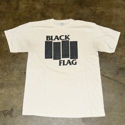 Vintage Black Flag Band Shirt