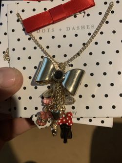 Minnie Disney Charms Necklace