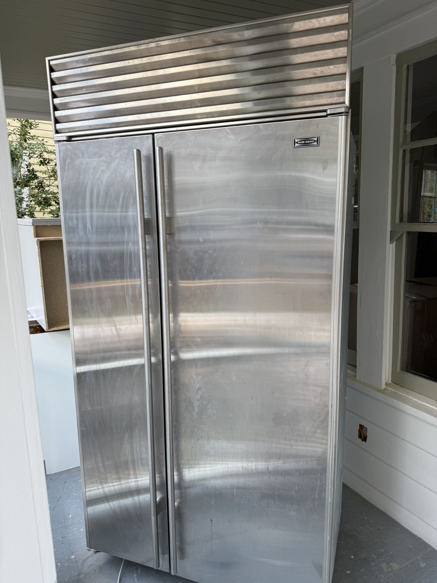 Subzero Side By Side Refrigerator