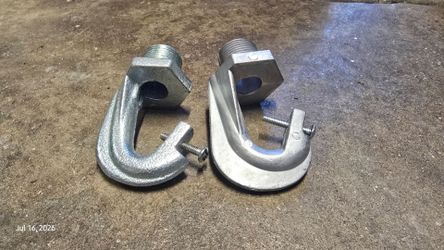 Hooks. Heavy duty light fixture hook. 3/4