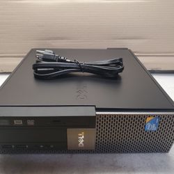Dell Optiplex Mini Computer PC,  Intel Quad Core i7, 8GB Ram 500GB HDD, DVD RW, Windows 10 Professional 