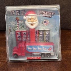 Christmas Holiday Pack Santa Claus Pez Dispenser and Truck