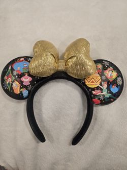 Christmas Disney Minnie Ears *Lights Up!