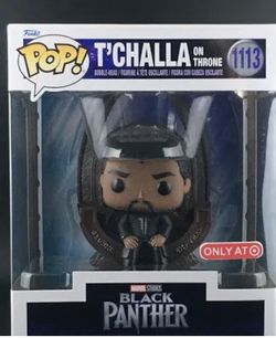 Tchalla On Throw Funko Pop